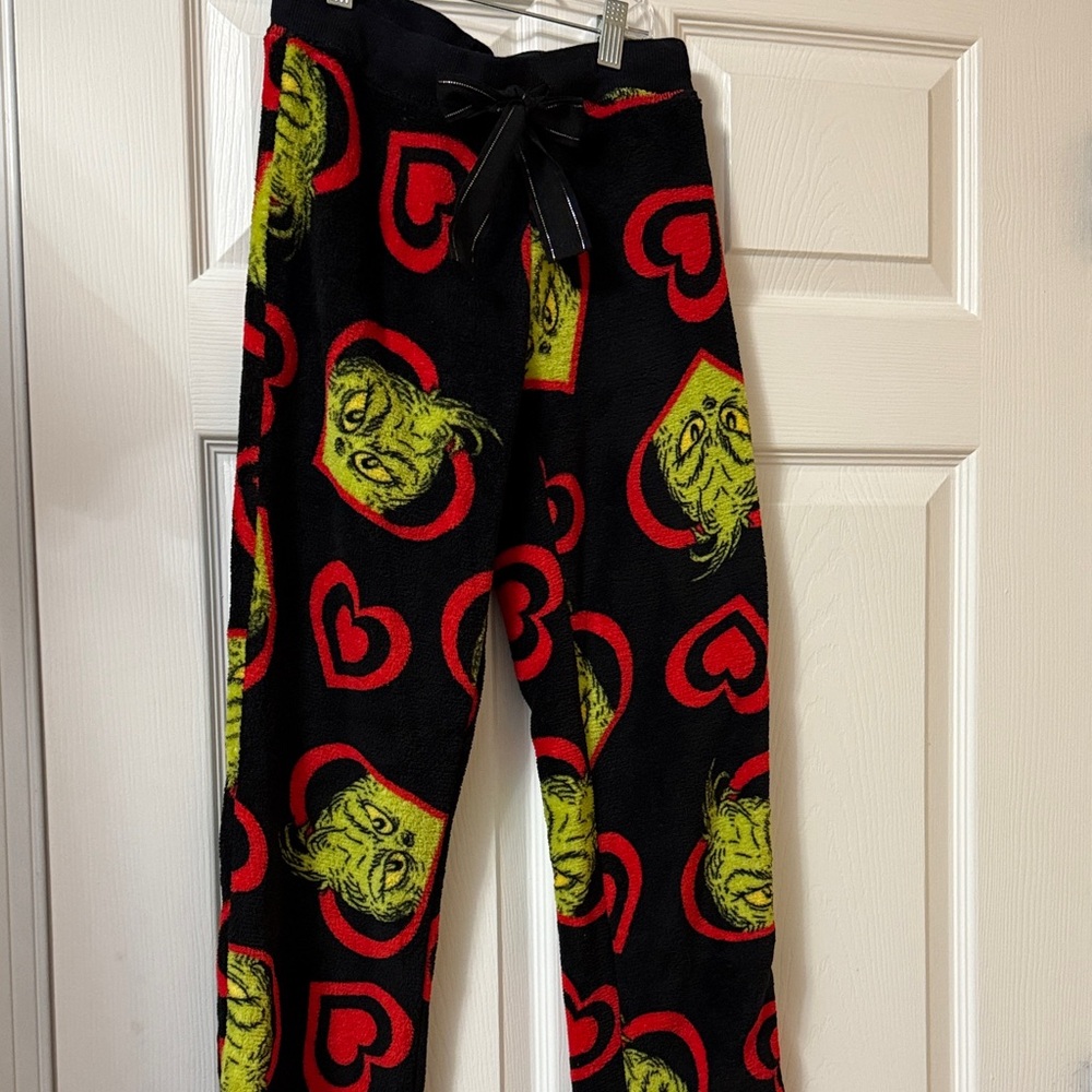 Dr. Seuss Black and Red Kids Pajama Bottoms